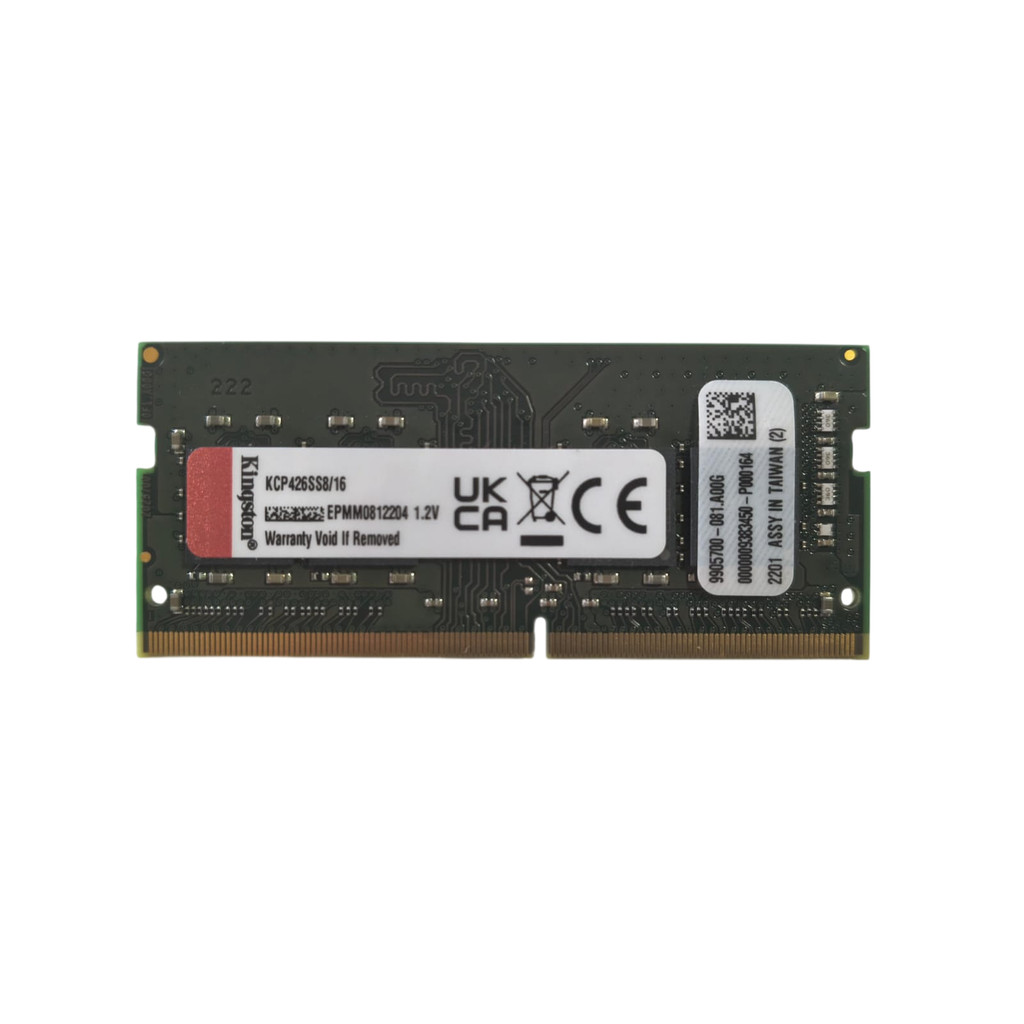 Memória RAM DDR4 8GB 3200MHz Kingston notebook KVR32S22S8/8