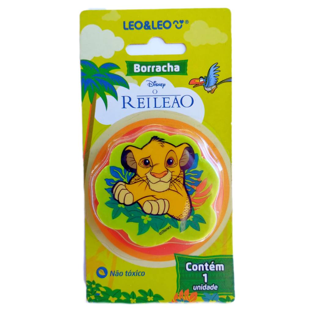 74213 - Borracha Decorada Simba Rei Leão Disney Blister 1 und LeoeLeo
