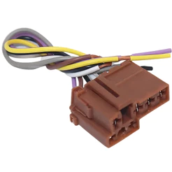 Plug Chicote Conector Botão Vidro Elétrico 6 Vias Gol G5