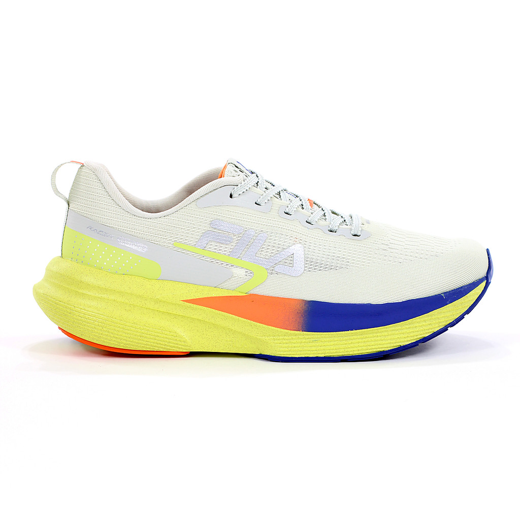 Tênis Fila Racer Fastpace Verde Azul e Laranja - Feminino