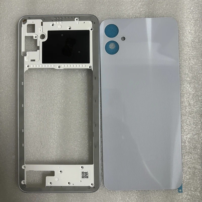 Para Samsung Galaxy A05 A055: Carcaça do Telefone, Estrutura Central + Tampa Tra