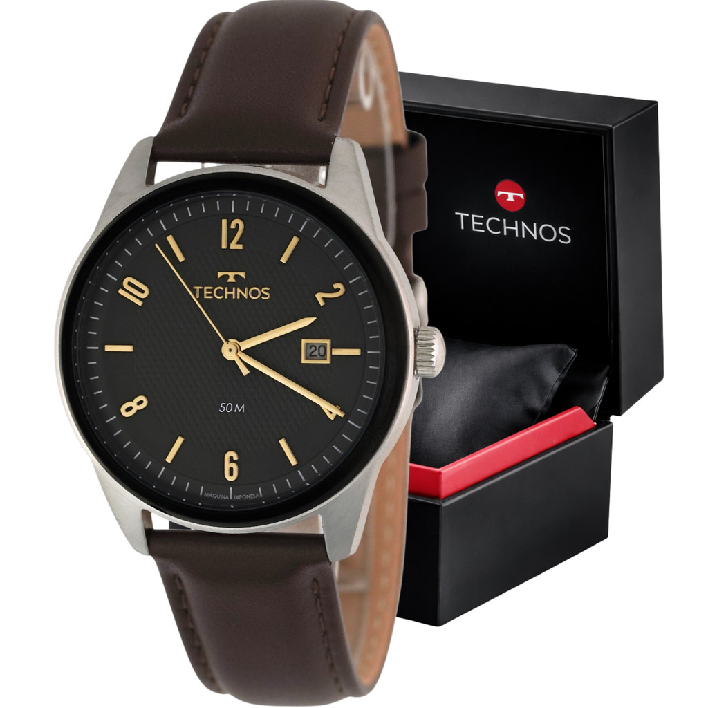 Relógio Technos Masculino Stell Original 2115TYG0P