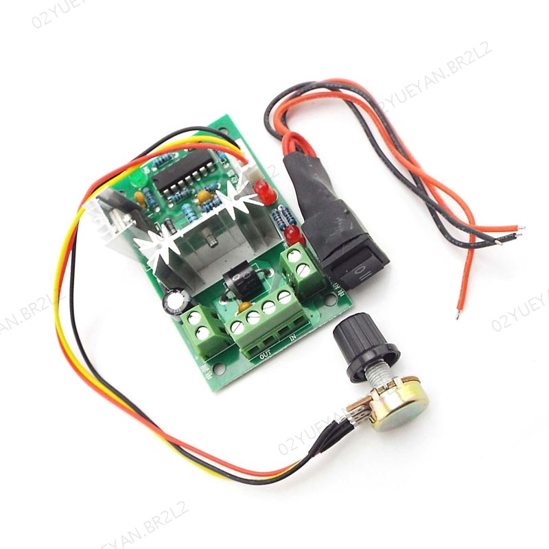 CCM6N PWM DC Controlador De Velocidade Do Motor Regulador 12V 6A Corrente 6V-30V 12V 24V Controladores De Interruptor De