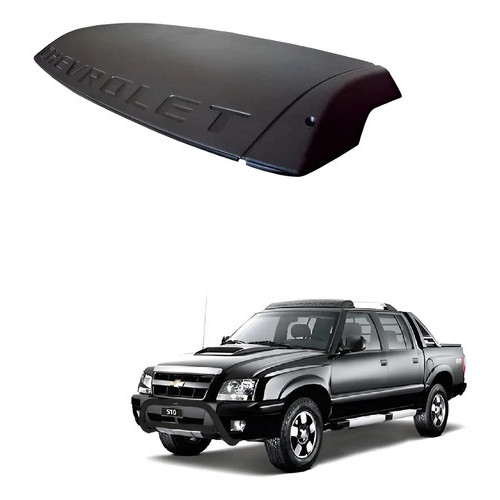 Defletor Aplique Rack Teto Original S10 Dupla 2009 2010 2011