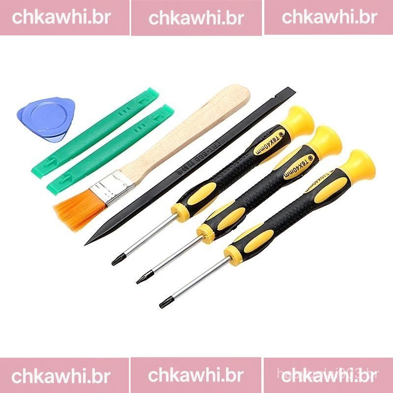 [baipestonwe] 8 Unidades Chave De Fenda Torx T8 T6 T10 H35 Xbox One 360 PS3 PS4 Kit De Ferramentas De Reparo