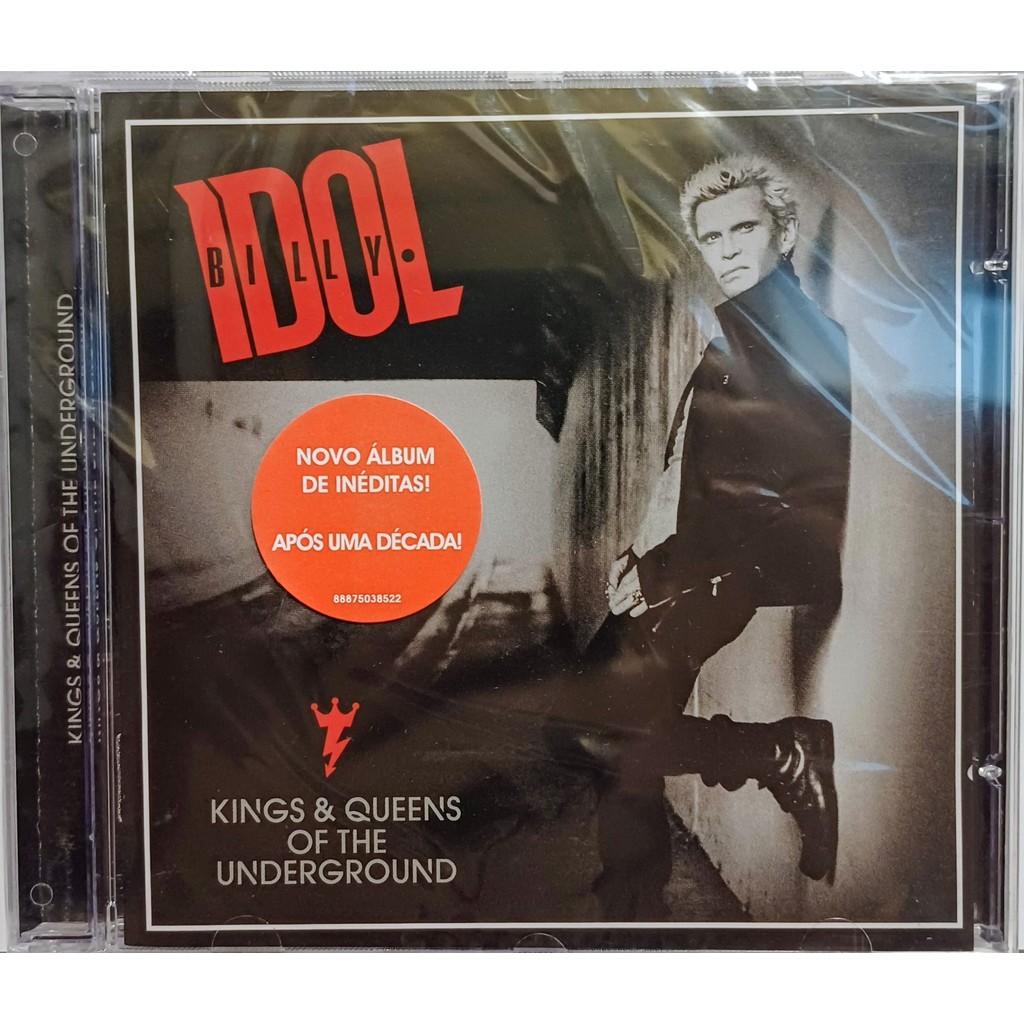 CD Billy Idol Kings & Queens Of The Underground Lacrado