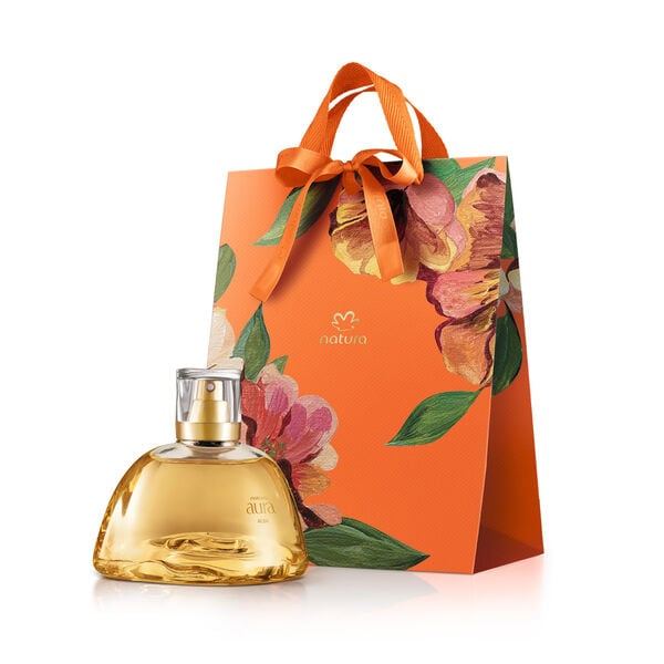 Perfume feminino Eau de Parfum Aura Alba 75ml + Sacola
