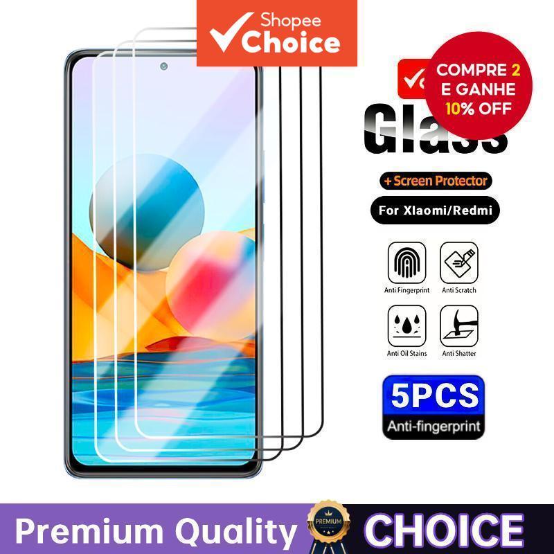 9H Vidro Temperado Para Xiaomi Redmi Protetores de Tela Nota 6 7 8 9 10 11 12 13 14 Pro Plus 11S 4G 5G Capa Completa