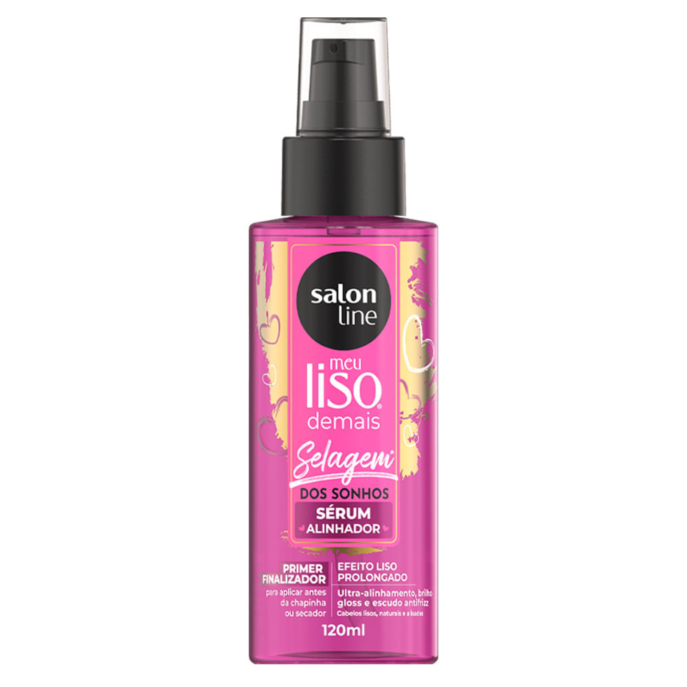 Óleo Sérum Salon Line Meu Liso Demais Selagem Dos Sonhos 120ml