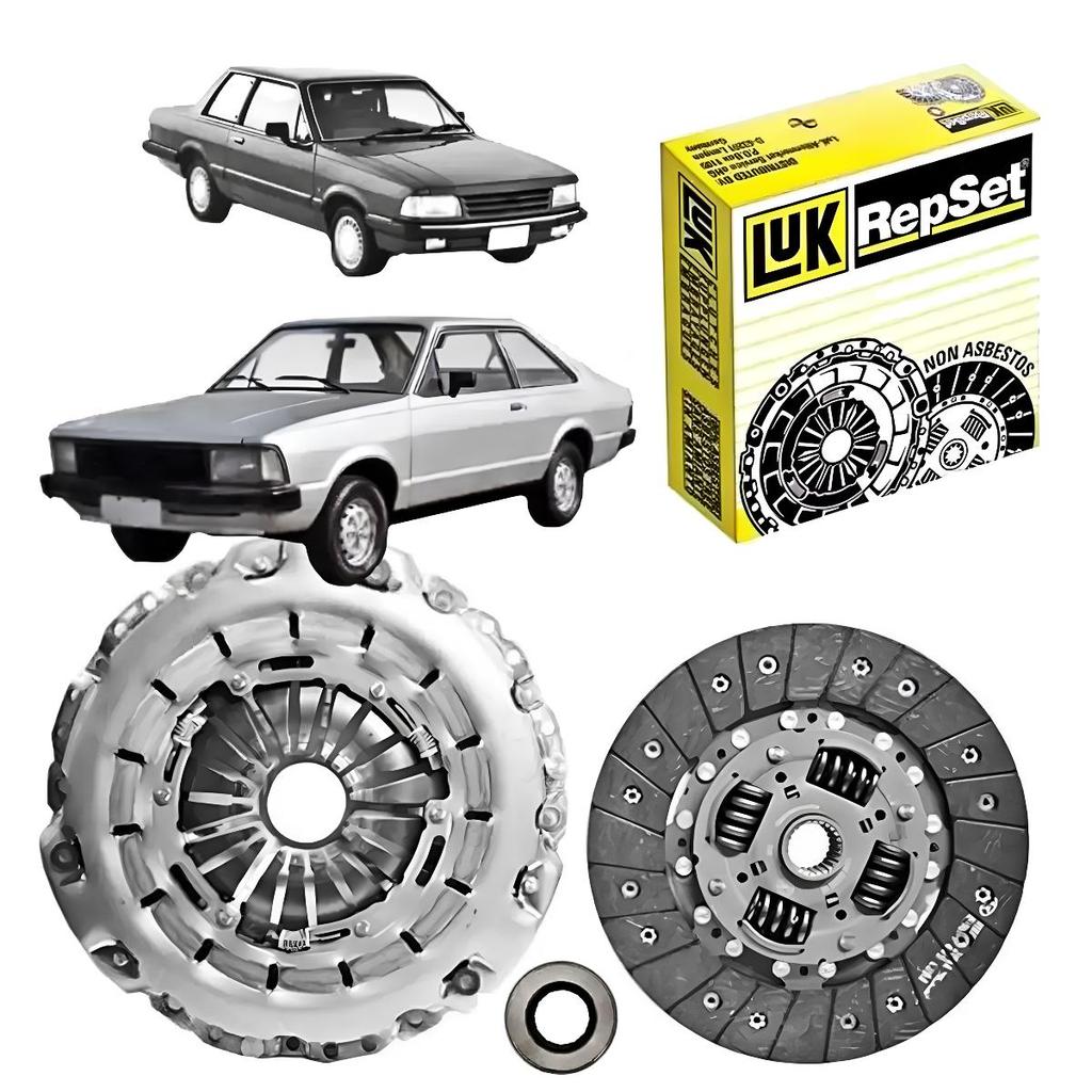 KIT EMBREAGEM LUK FORD DEL REY CORCEL PAMPA BELINA ORIGINAL