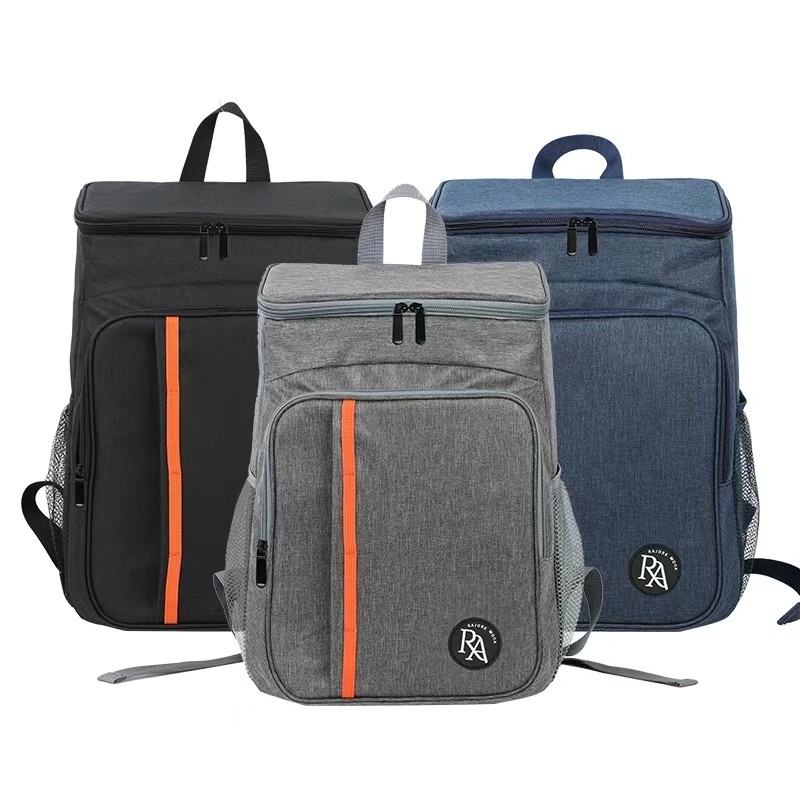 Mochila Isolada De Grande Capacidade, Bolsa Térmica Portátil Para Piquenique De Acampamento Ao Ar Livre 18L