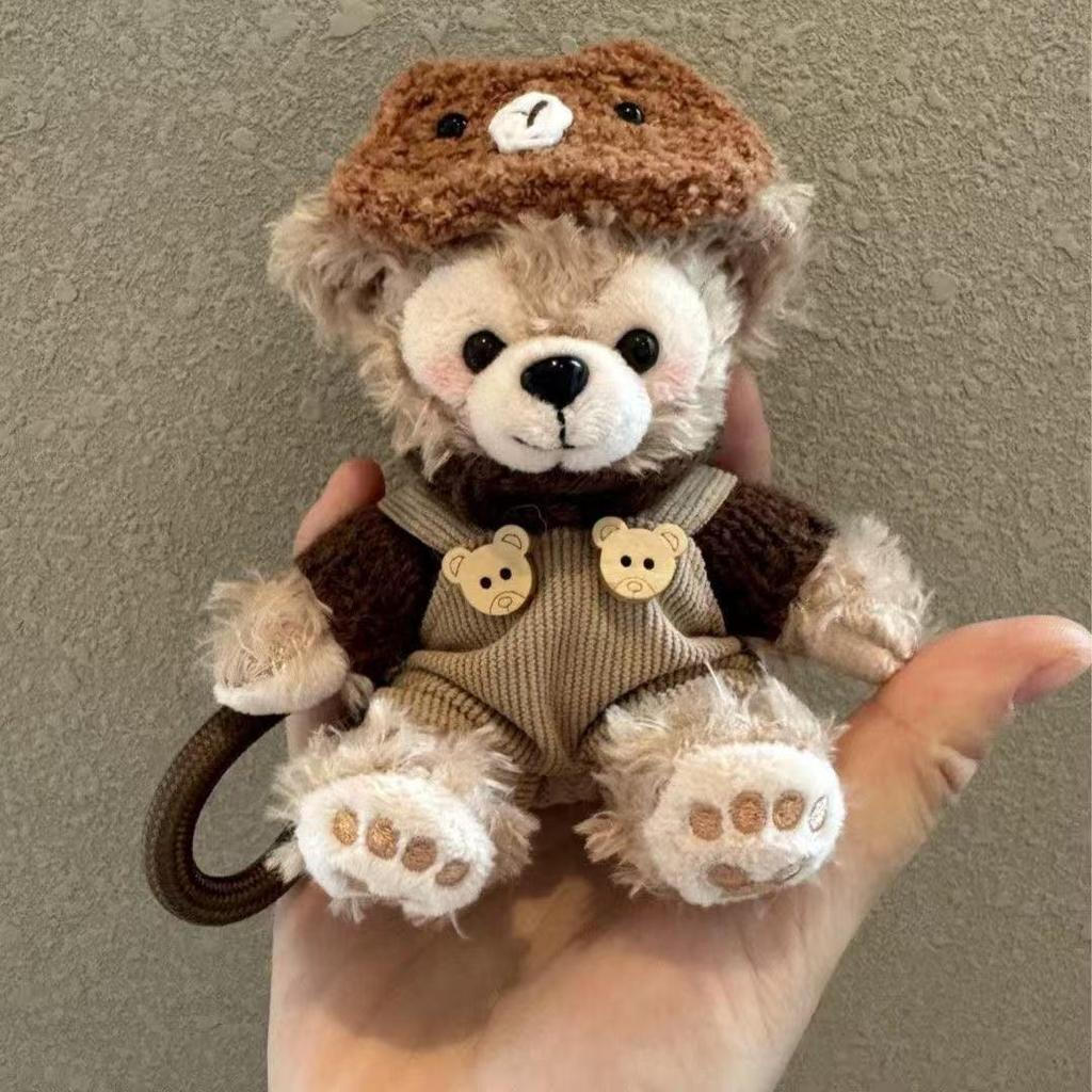 Shirley May Duffy Bear miu Series Bolsa Pingente Boneca Bolsa Escolar Acessórios Chaveiro Meninas Presentes de Natal
