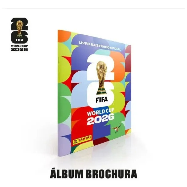 Album Copa Do Mundo 2026 - Capa de Brochura