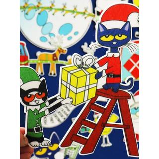 Pete salva natal pete salva natal pete salva natal livro de imagens história educação precoce feltro auxiliares de ensin