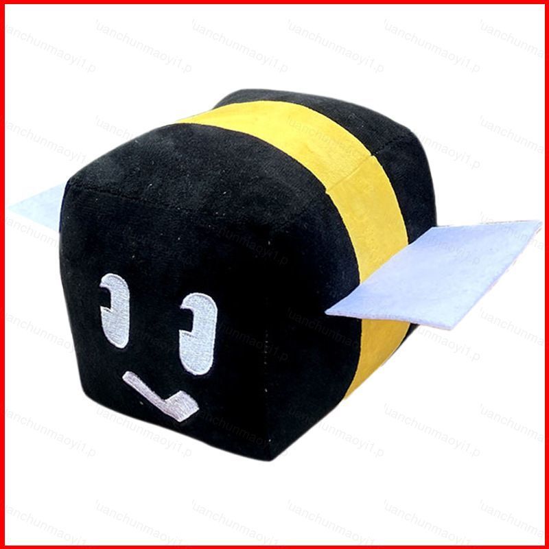 DC1 Roblox Pet Simulator X Gato Amarelo Abelha Marrom Cão Tigre Rosa Axolotl Plushie Jogo Merch Boneca De Pelúcia
