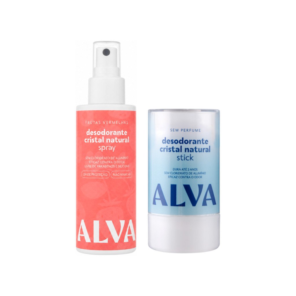 Kit Transição para Desodorante Natural - Edição Limitada Frutas Vermelhas
