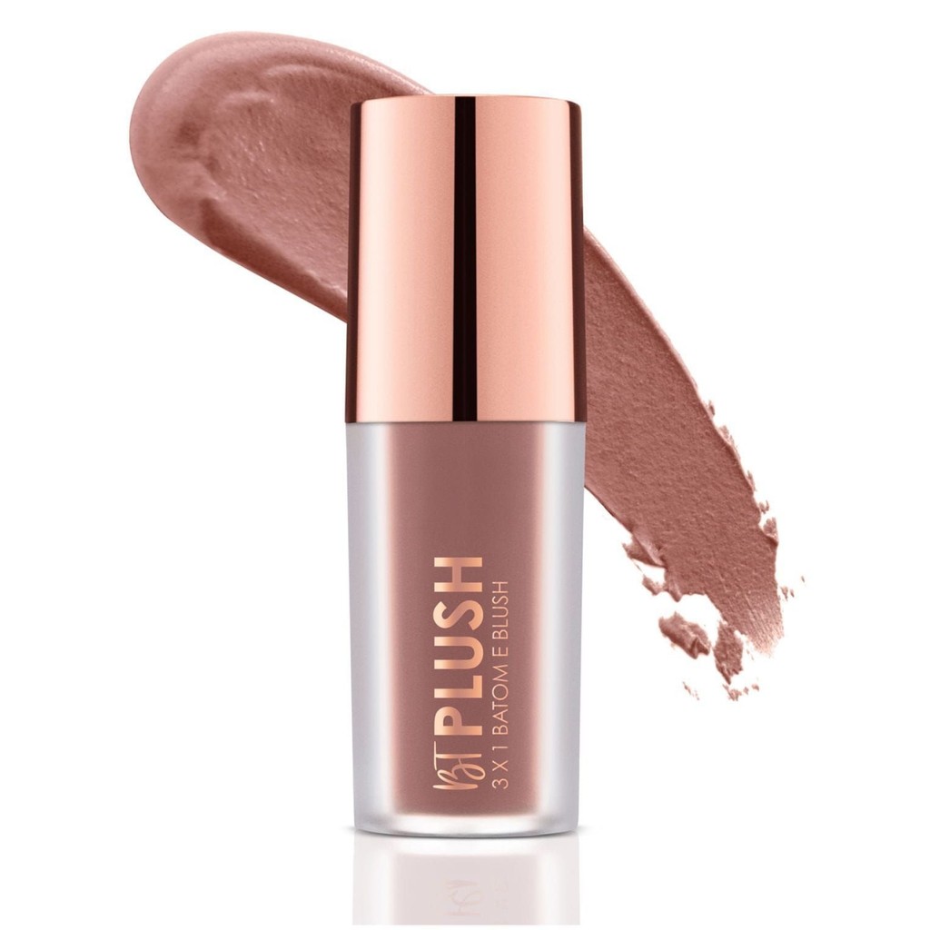 Bruna Tavares BT Plush Cookie - Batom Multifuncional 3X1 6g