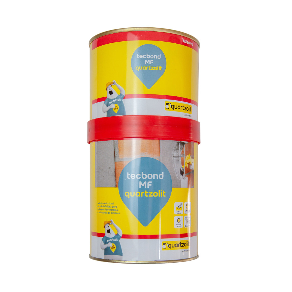 Adesivo Estrutural MF 1KG Para Construção Civil Tecbond