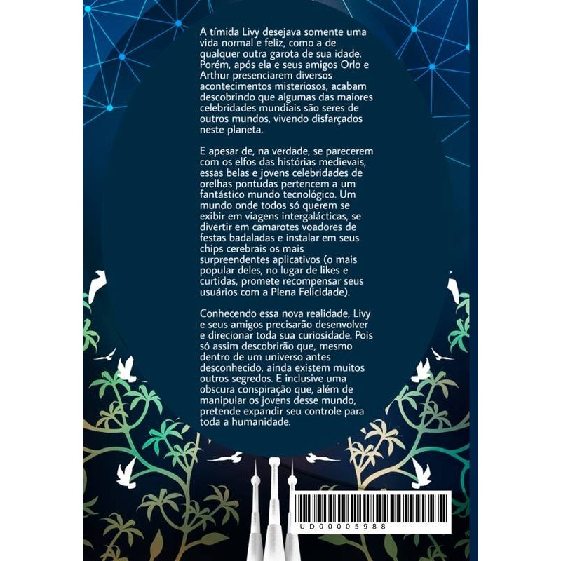 O fantástico alienista / Autografado pelo autor! autor M. B. Oliver