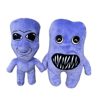 Brinquedo De Pelúcia Bonito Pixel Art Azul Imp-Boneca Estilo Jogo De Terror Retrô , Personagem De Quebra-Cabeça Clássico