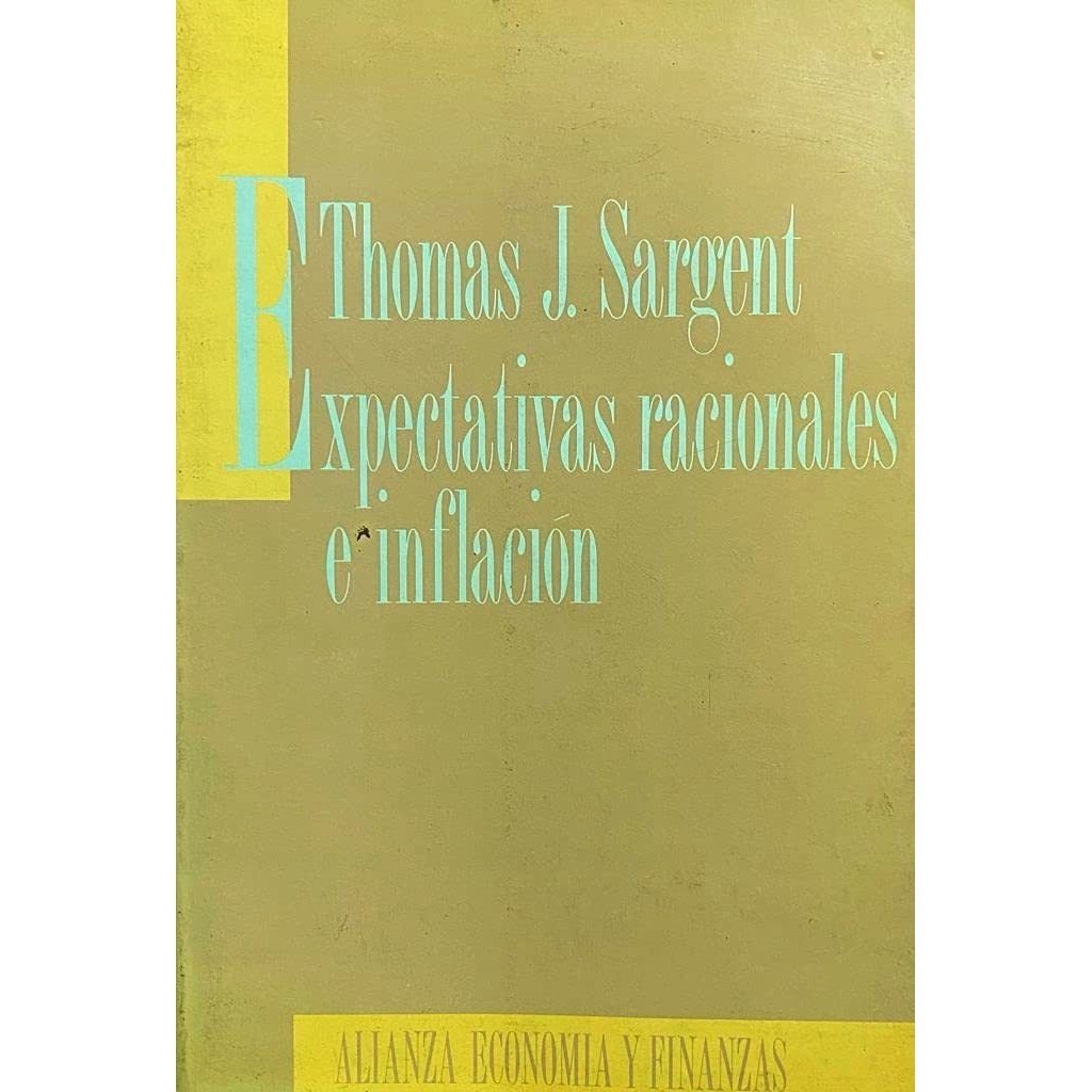 Livro: Expectativas Racionales e Inflación Autor: Thomas J. Sargent (Espanhol - Outlet)