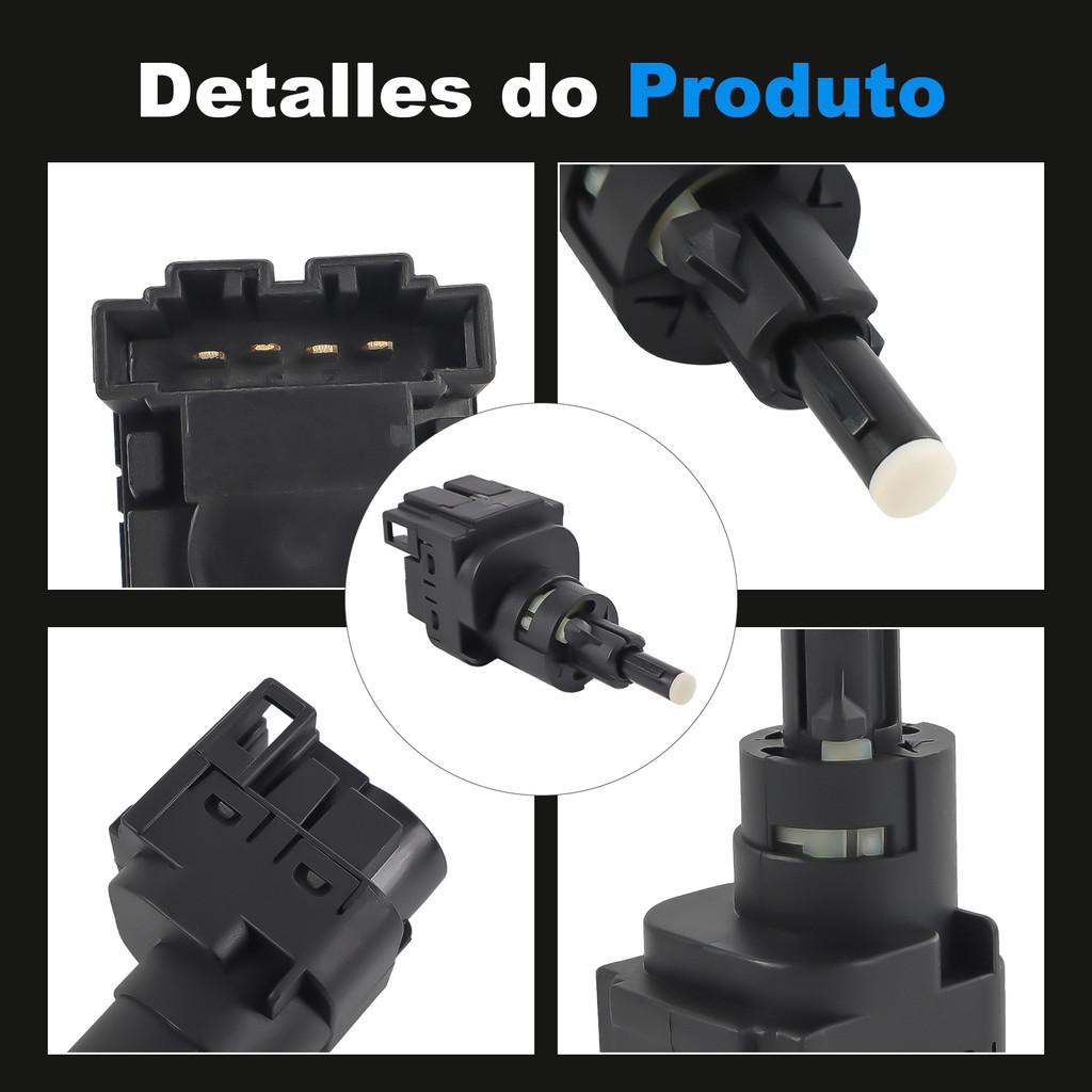 Interruptor Sensor Luz Freio Gol Saveiro Fox Polo Voyage