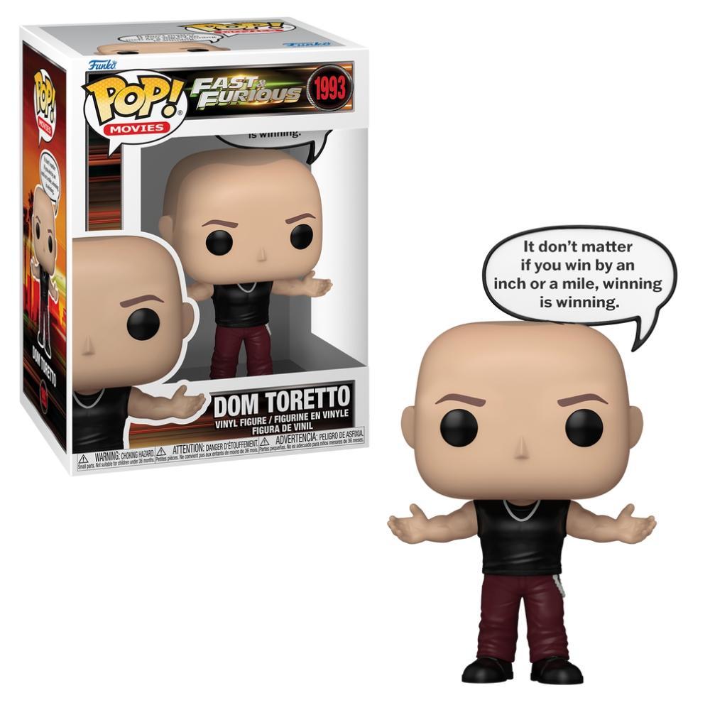 Boneco Funko Pop! Sayings Velozes e Furiosos Dominic Toretto