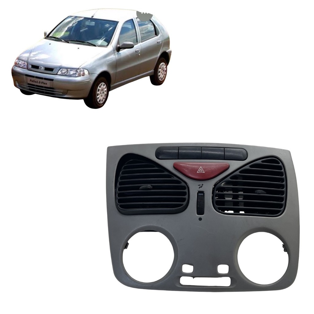 MOLDURA COMANDO AR FIAT PALIO FIRE FLEX 2006 A 2010