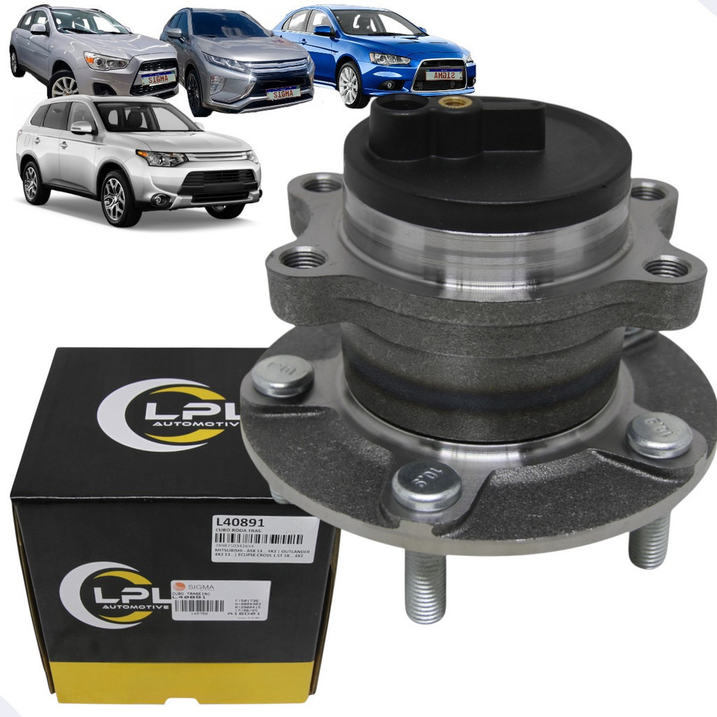 Cubo Roda Traseiro Asx Eclipse Lancer Outlander 2.0 16v