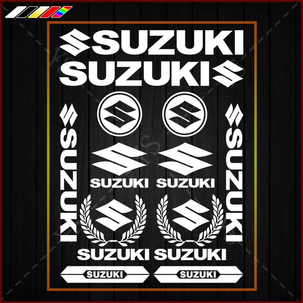 Adesivo De Vinil Emblema Suzuki Para Endereço V125S Skydrive Crossover 155 Nexus 150 Satria F150 GSX-S150 S750 V-Strom 2