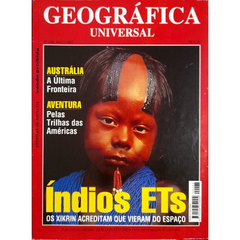 Revista Geográfica Universal nª 268 Maio 1997 Índios Ets de Bloch 7992577