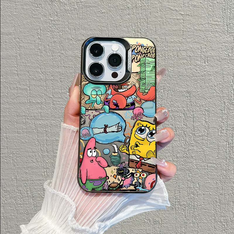 Capinha de capa Castelo Submarino do Biquíni Adequado Para iPhone 17 11 12 13 15 14 16 Pro Max XR XS Max Capa TPUchoque