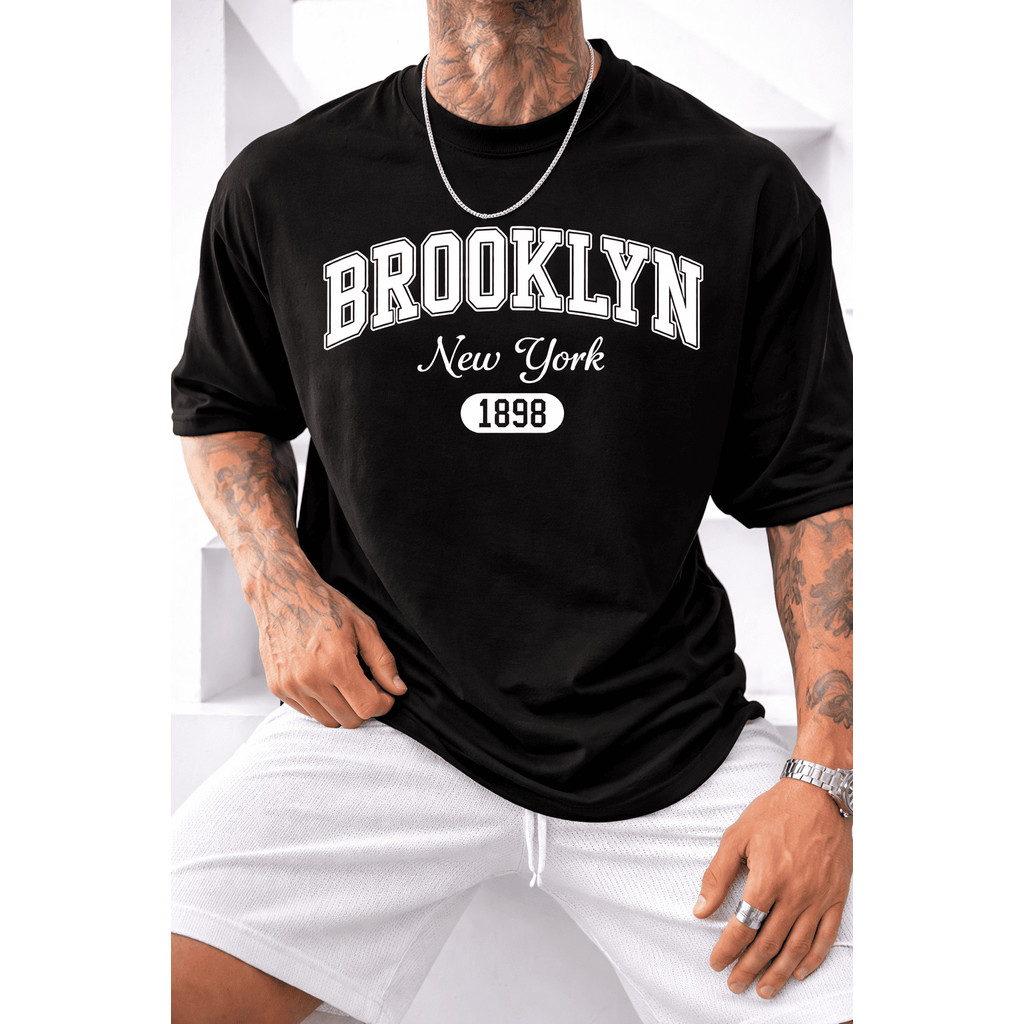 Blusa academia Masculina Exclusiva 100% Algodão Preta Estampada Alta Definição Corrida Caminhada fitness camisa
