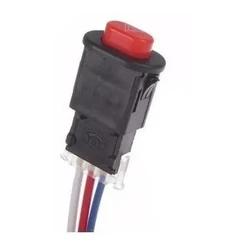 Interruptor Botao Auxiliar Pisca Alerta Moto Carro 3 Fios Modelo Completo