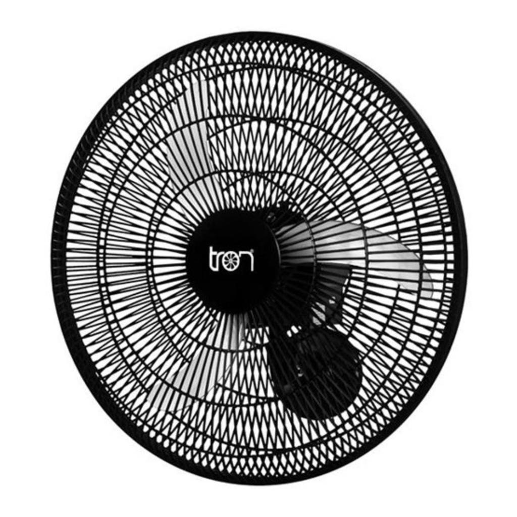 Ventilador de Parede Tron 60cm Preto Industrial Oscilante
