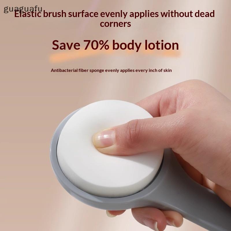 [Gua] Aplicador De Loção Autobronzeadora E Bronzeador Ba Sti Portátil Com Cabo Longo Rolo De Alça De Banho Dobrável [BR]