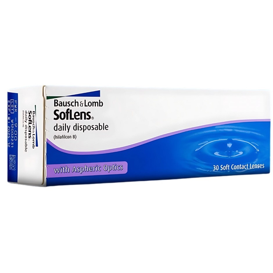 Lente De Contato Soflens Daily Diário Bausch+Lomb 30UN