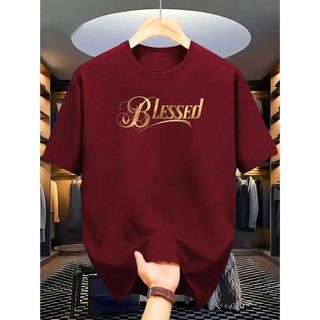 Camiseta Masculina 30.1 Penteada Camisa Abençoado Malha 100% Algodão Barata
