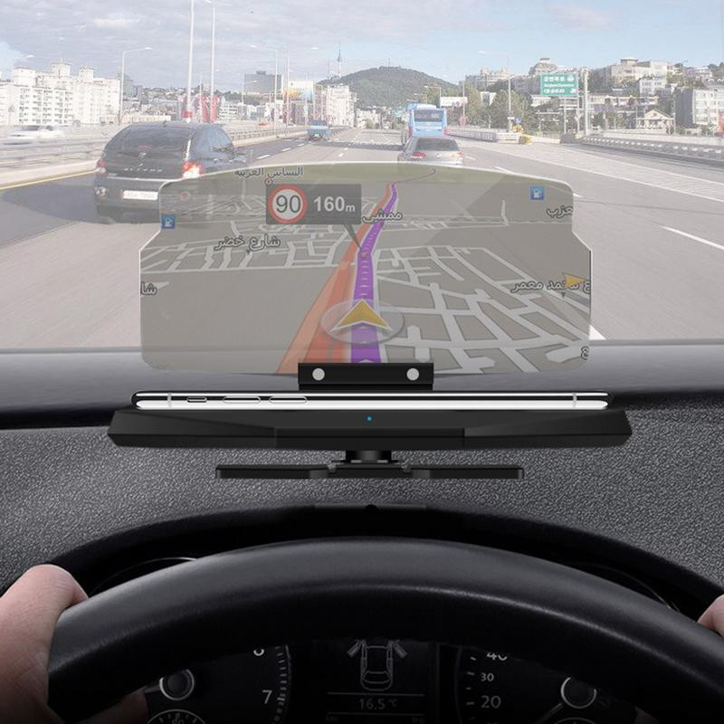 Suporte Para Telefone Com Display De Navegação HUD Carro Projetor GPS COD 3KNT