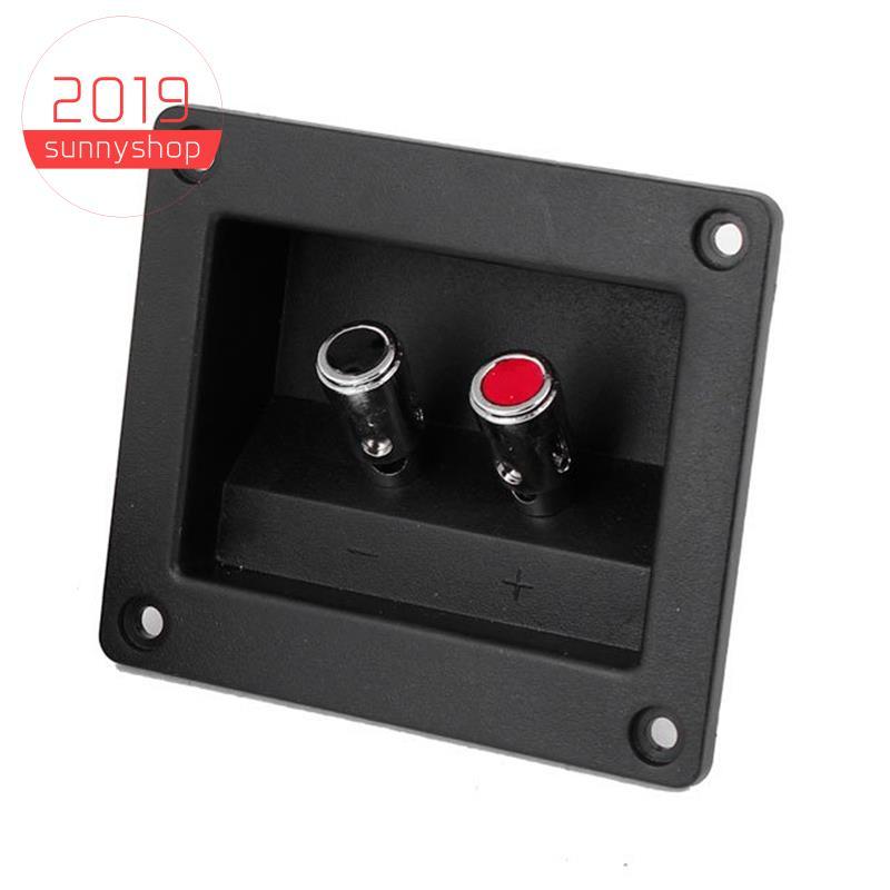 [Bestseller S] 2pcs Caixa De Alto-Falante Tipo Mola Conector Terminal De Ligação