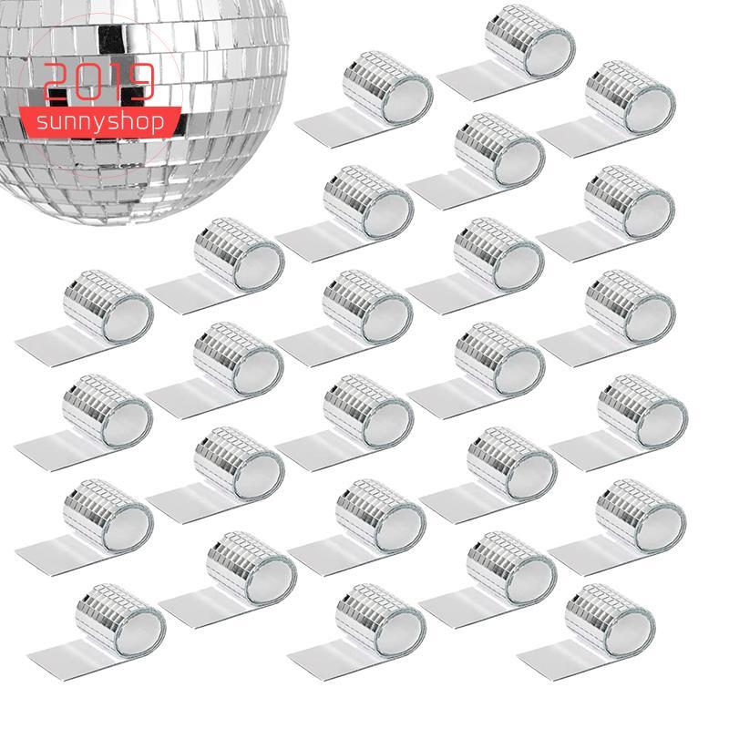 [Bestseller S] 26 PCS Adesivo De Azulejos De Mosaico Espelhado Para Artesanato DIY Prata