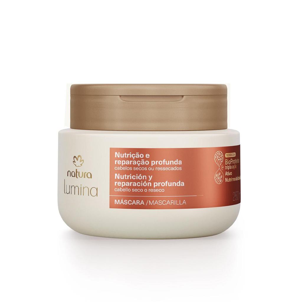 Máscara Reparadora Cabelos Secos ou Ressecados Lumina 250 ml