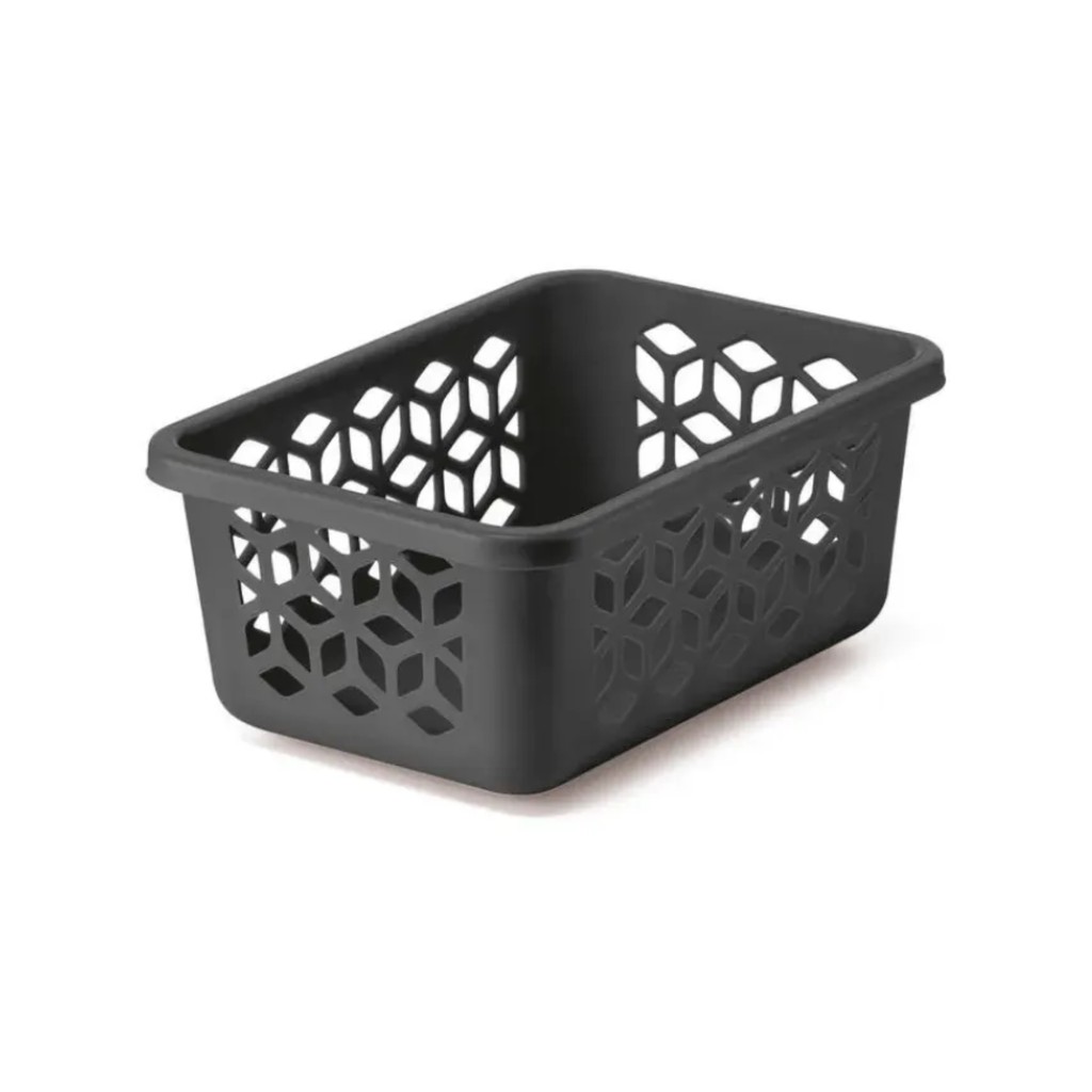 Cesto Organizador P 1,5 Litros Preto UZ Utilidades - UZ359