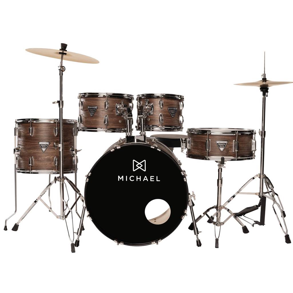 BATERIA MICHAEL ACÚSTICA TRINITY 20" DMT320 MATTE OAKY
