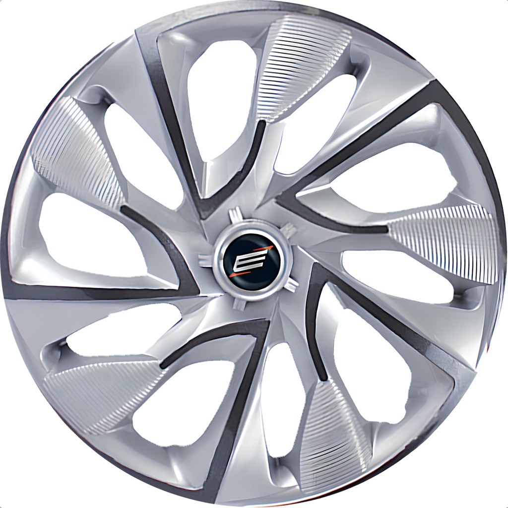 Calota Esportiva Aro 13 Universal Modelo Ds4 Prata