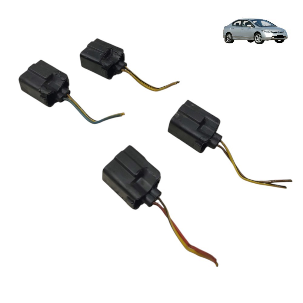 Jogo Plug Bico Injetor Honda Civic G8 1.8 Flex 2007 2008 09