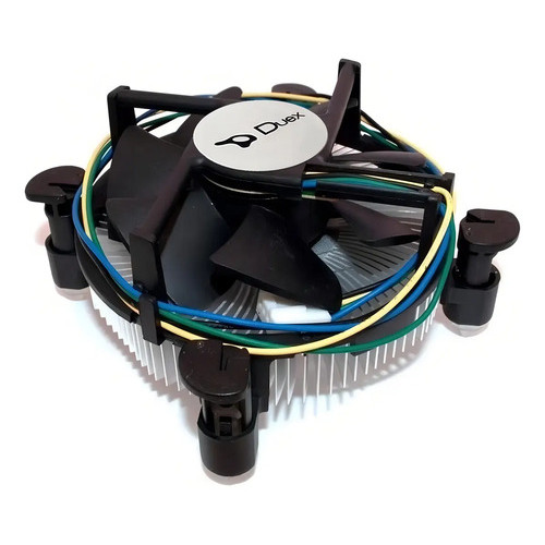 Cooler Para Processador Intel, Duex, 65W, 2500 RPM, LGA 1150/1151/1155/1156/1700, Preto - DX-C1 169-4