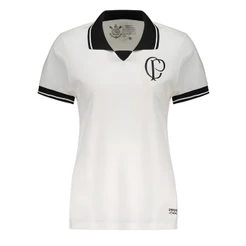 Camisa Polo Feminina Corinthians Escudo 1910