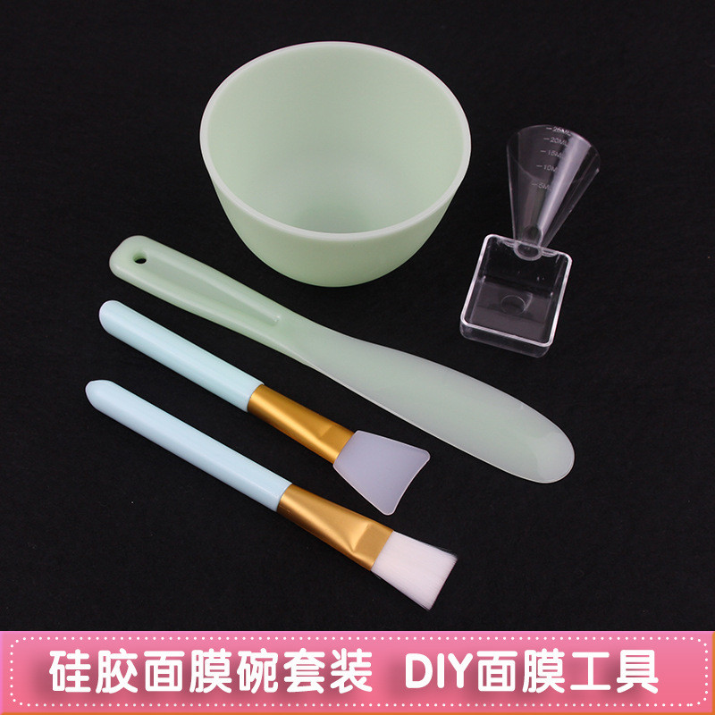 Máscara tigela conjunto de Silicone salão de beleza tamanho grande DIY ferramentas de beleza máscara vara escova maquiag