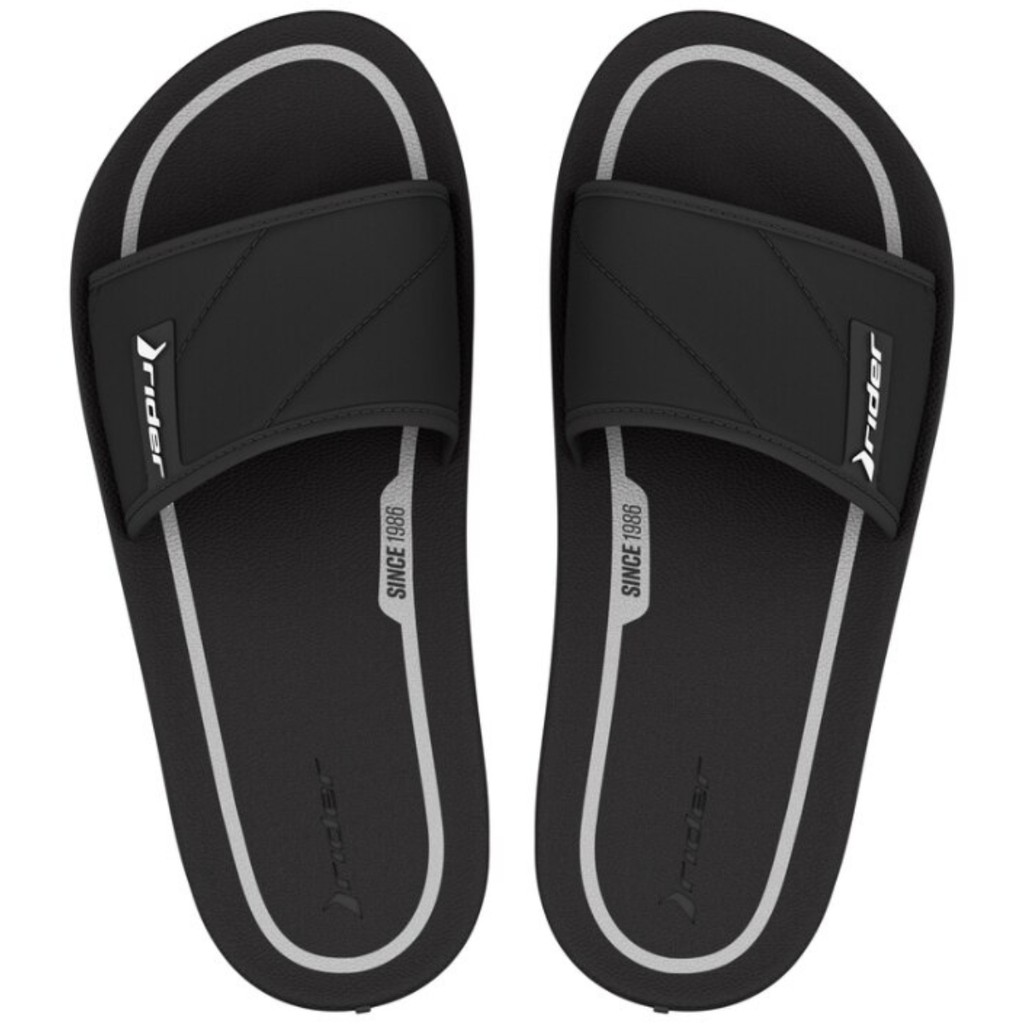 Chinelo Masc Slide Rider Urbano C/ Logo em Destaque - 11578